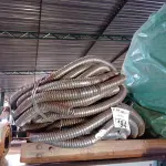 LOTE 194 - 02 ROLOS DE MANGUEIRA COPEX EM METAL. (NO ESTADO, LEILÃO NÃO TEM GARANTIA E NEM DEVOLUÇÃO, SUJEITO A POSSÍVEIS AVARIAS VISÍVEIS/OCULTAS E/OU AUSÊNCIA DE COMPONENTES).