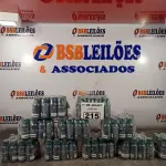 LOTE 215 - 01 LOTE COM GRANDE QUANTIDADE DE BISNAGAS SUVINIL NA COR VERDE. (NO ESTADO, LEILÃO NÃO TEM GARANTIA E NEM DEVOLUÇÃO, SUJEITO A POSSÍVEIS AVARIAS VISÍVEIS/OCULTAS E/OU AUSÊNCIA DE COMPONENTES).