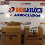 LOTE 176 - 02 CAIXAS COM SILICONE TRANSPARENTE BRASCOVED COM 24 BISNAGAS CADA. (NO ESTADO, LEILÃO NÃO TEM GARANTIA E NEM DEVOLUÇÃO, SUJEITO A POSSÍVEIS AVARIAS VISÍVEIS/OCULTAS E/OU AUSÊNCIA DE COMPONENTES).