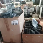 LOTE 349 - 01 LOTE COM GRANDE QUANTIDADE DE APARELHOS DE TELEFONE MARCAS E MODELOS DIVERSOS. (NO ESTADO, LEILÃO NÃO TEM GARANTIA E NEM DEVOLUÇÃO, SUJEITO A POSSÍVEIS AVARIAS VISÍVEIS/OCULTAS E/OU AUSÊNCIA DE COMPONENTES).