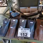 LOTE 152 - 10 DENTES PARA CONCHA DE PÁ CARREGADEIRA. (NO ESTADO, LEILÃO NÃO TEM GARANTIA E NEM DEVOLUÇÃO, SUJEITO A POSSÍVEIS AVARIAS VISÍVEIS/OCULTAS E/OU AUSÊNCIA DE COMPONENTES).