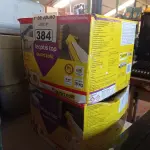LOTE 384 - 02 CAIXAS DE TECPLUS TOP QUARTZOLIT 18KG. (NO ESTADO, LEILÃO NÃO TEM GARANTIA E NEM DEVOLUÇÃO, SUJEITO A POSSÍVEIS AVARIAS VISÍVEIS/OCULTAS E/OU AUSÊNCIA DE COMPONENTES).