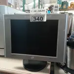 LOTE 340 - 06 MONITORES MARCAS E MODELOS DIVERSOS PARA RETIRADA DE PEÇAS. (NO ESTADO, LEILÃO NÃO TEM GARANTIA E NEM DEVOLUÇÃO, SUJEITO A POSSÍVEIS AVARIAS VISÍVEIS/OCULTAS E/OU AUSÊNCIA DE COMPONENTES).