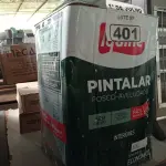 LOTE 401 - 01 LATA DE TINTA IQUINE PINTALAR FOSCO AVELUDADO INTERIORES NA COR BRANCO GELO 18L. (NO ESTADO, LEILÃO NÃO TEM GARANTIA E NEM DEVOLUÇÃO, SUJEITO A POSSÍVEIS AVARIAS VISÍVEIS/OCULTAS E/OU AUSÊNCIA DE COMPONENTES).
