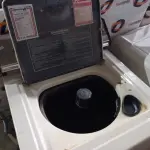 LOTE 438 - 01 MÁQUINA DE LAVAR ROUPAS MARCA BRASTEMP 220V. (NO ESTADO, LEILÃO NÃO TEM GARANTIA E NEM DEVOLUÇÃO, SUJEITO A POSSÍVEIS AVARIAS VISÍVEIS/OCULTAS E/OU AUSÊNCIA DE COMPONENTES).