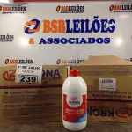 LOTE 239 - 12 FRASCOS DE ADESIVO PLÁSTICO PARA TUBOS E CONEXÕES DE PVC RÍGIDO LINHA ÁGUA FRIA. (NO ESTADO, LEILÃO NÃO TEM GARANTIA E NEM DEVOLUÇÃO, SUJEITO A POSSÍVEIS AVARIAS VISÍVEIS/OCULTAS E/OU AUSÊNCIA DE COMPONENTES).