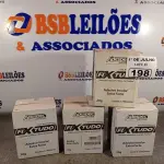 LOTE 198 - 04 CAIXAS COM ADESIVO VEDANTE A BASE DE PESILOX COM 12 BISNAGAS CADA. (NO ESTADO, LEILÃO NÃO TEM GARANTIA E NEM DEVOLUÇÃO, SUJEITO A POSSÍVEIS AVARIAS VISÍVEIS/OCULTAS E/OU AUSÊNCIA DE COMPONENTES).