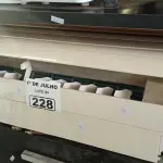 LOTE 228 - 01 EVAPORADORA MARCA SPRINGER 18.000BTU. (NO ESTADO, LEILÃO NÃO TEM GARANTIA E NEM DEVOLUÇÃO, SUJEITO A POSSÍVEIS AVARIAS VISÍVEIS/OCULTAS E/OU AUSÊNCIA DE COMPONENTES).
