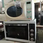 LOTE 302 - 01 FORNO ELÉTRICO E 01 MICRO-ONDAS INCOMPLETOS. (NO ESTADO, LEILÃO NÃO TEM GARANTIA E NEM DEVOLUÇÃO, SUJEITO A POSSÍVEIS AVARIAS VISÍVEIS/OCULTAS E/OU AUSÊNCIA DE COMPONENTES).