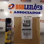 LOTE 160 - 12 LATAS DE ESPUMA DE PU MULTIUSO TYTAN. (NO ESTADO, LEILÃO NÃO TEM GARANTIA E NEM DEVOLUÇÃO, SUJEITO A POSSÍVEIS AVARIAS VISÍVEIS/OCULTAS E/OU AUSÊNCIA DE COMPONENTES).