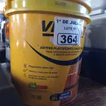 LOTE 364 - 01 BALDE DE VEDALIT, ADITIVO PLASTIFICANTE CONCENTRADO PARA ARGAMASSAS DE ASSENTAMENTO E REBOCO CONVENCIONAL 18L. (NO ESTADO, LEILÃO NÃO TEM GARANTIA E NEM DEVOLUÇÃO, SUJEITO A POSSÍVEIS AVARIAS VISÍVEIS/OCULTAS E/OU AUSÊNCIA DE COMPONENTES).
