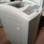 LOTE 343 - 01 LAVADORA DE ROUPAS MARCA ELECTROLUX CAPACIDADE 7KG 127V. (NO ESTADO, LEILÃO NÃO TEM GARANTIA E NEM DEVOLUÇÃO, SUJEITO A POSSÍVEIS AVARIAS VISÍVEIS/OCULTAS E/OU AUSÊNCIA DE COMPONENTES).