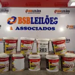 LOTE 203 - 10 QUILOS DE REJUNTAMENTO ACRÍLICO SUPER JUNTA. (NO ESTADO, LEILÃO NÃO TEM GARANTIA E NEM DEVOLUÇÃO, SUJEITO A POSSÍVEIS AVARIAS VISÍVEIS/OCULTAS E/OU AUSÊNCIA DE COMPONENTES).
