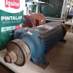 LOTE 267 - 01 MOTOR PARA SERRARIA. (NO ESTADO, LEILÃO NÃO TEM GARANTIA E NEM DEVOLUÇÃO, SUJEITO A POSSÍVEIS AVARIAS VISÍVEIS/OCULTAS E/OU AUSÊNCIA DE COMPONENTES).