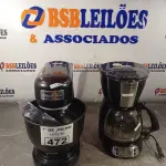 LOTE 472 - 01 BATEDEIRA E 01 CAFETEIRA MARCAS BRITÂNIA. (NO ESTADO, LEILÃO NÃO TEM GARANTIA E NEM DEVOLUÇÃO, SUJEITO A POSSÍVEIS AVARIAS VISÍVEIS/OCULTAS E/OU AUSÊNCIA DE COMPONENTES).