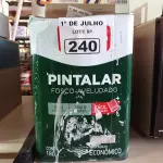 LOTE 240 - 01 LATA DE TINTA IQUINE PINTALAR FOSCO AVELUDADO INTERIORES NA COR BRANCO GELO 18L. (NO ESTADO, LEILÃO NÃO TEM GARANTIA E NEM DEVOLUÇÃO, SUJEITO A POSSÍVEIS AVARIAS VISÍVEIS/OCULTAS E/OU AUSÊNCIA DE COMPONENTES).