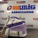 LOTE 163 - 01 FERRO DE PASSAR A VAPOR. (NO ESTADO, LEILÃO NÃO TEM GARANTIA E NEM DEVOLUÇÃO, SUJEITO A POSSÍVEIS AVARIAS VISÍVEIS/OCULTAS E/OU AUSÊNCIA DE COMPONENTES).