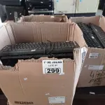LOTE 299 - 01 LOTE COM GRANDE QUANTIDADE DE TECLADOS PARA PC MARCAS E MODELOS DIVERSOS. (NO ESTADO, LEILÃO NÃO TEM GARANTIA E NEM DEVOLUÇÃO, SUJEITO A POSSÍVEIS AVARIAS VISÍVEIS/OCULTAS E/OU AUSÊNCIA DE COMPONENTES).