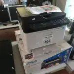 LOTE 304 - 01 IMPRESSORA SAMSUNG XPRESS C480FW E 02 IMPRESSORAS EPSON C92. (NO ESTADO, LEILÃO NÃO TEM GARANTIA E NEM DEVOLUÇÃO, SUJEITO A POSSÍVEIS AVARIAS VISÍVEIS/OCULTAS E/OU AUSÊNCIA DE COMPONENTES).