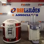 LOTE 277 - 01 PANELA ELÉTRICA E 01 JUICER. (NO ESTADO, LEILÃO NÃO TEM GARANTIA E NEM DEVOLUÇÃO, SUJEITO A POSSÍVEIS AVARIAS VISÍVEIS/OCULTAS E/OU AUSÊNCIA DE COMPONENTES).