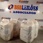 LOTE 151 - 10 LITROS DE ESPUMA HIGIENIZADORA PARA ANTISSEPSIA INSTANTÂNEA DAS MÃOS E 10 LITROS DE SABONETE DE ESPUMA ANTISSÉPTICO. (NO ESTADO, LEILÃO NÃO TEM GARANTIA E NEM DEVOLUÇÃO, SUJEITO A POSSÍVEIS AVARIAS VISÍVEIS/OCULTAS E/OU AUSÊNCIA DE COMPONENTES).