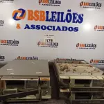 LOTE 179 - 04 RÁDIOS COMUNICADORES. (NO ESTADO, LEILÃO NÃO TEM GARANTIA E NEM DEVOLUÇÃO, SUJEITO A POSSÍVEIS AVARIAS VISÍVEIS/OCULTAS E/OU AUSÊNCIA DE COMPONENTES).