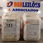 LOTE 151 - 10 LITROS DE ESPUMA HIGIENIZADORA PARA ANTISSEPSIA INSTANTÂNEA DAS MÃOS E 10 LITROS DE SABONETE DE ESPUMA ANTISSÉPTICO. (NO ESTADO, LEILÃO NÃO TEM GARANTIA E NEM DEVOLUÇÃO, SUJEITO A POSSÍVEIS AVARIAS VISÍVEIS/OCULTAS E/OU AUSÊNCIA DE COMPONENTES).