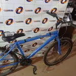 LOTE 229 - 01 BICICLETA ARO 26. (NO ESTADO, LEILÃO NÃO TEM GARANTIA E NEM DEVOLUÇÃO, SUJEITO A POSSÍVEIS AVARIAS VISÍVEIS/OCULTAS E/OU AUSÊNCIA DE COMPONENTES).
