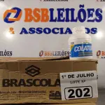 LOTE 202 - 30 FRASCOS DE COLA TUBO ST 175G. (NO ESTADO, LEILÃO NÃO TEM GARANTIA E NEM DEVOLUÇÃO, SUJEITO A POSSÍVEIS AVARIAS VISÍVEIS/OCULTAS E/OU AUSÊNCIA DE COMPONENTES).