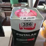 LOTE 356 - 01 LATA DE TINTA IQUINE PINTALAR FOSCO AVELUDADO INTERIORES NA COR BRANCO GELO 18L. (NO ESTADO, LEILÃO NÃO TEM GARANTIA E NEM DEVOLUÇÃO, SUJEITO A POSSÍVEIS AVARIAS VISÍVEIS/OCULTAS E/OU AUSÊNCIA DE COMPONENTES).