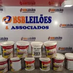 LOTE 203 - 10 QUILOS DE REJUNTAMENTO ACRÍLICO SUPER JUNTA. (NO ESTADO, LEILÃO NÃO TEM GARANTIA E NEM DEVOLUÇÃO, SUJEITO A POSSÍVEIS AVARIAS VISÍVEIS/OCULTAS E/OU AUSÊNCIA DE COMPONENTES).