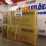 LOTE 173 - 02 CAIXAS COM LUVAS RANHURADA EM LÁTEX TAMANHO “G” COM 36 PACOTES CADA. (NO ESTADO, LEILÃO NÃO TEM GARANTIA E NEM DEVOLUÇÃO, SUJEITO A POSSÍVEIS AVARIAS VISÍVEIS/OCULTAS E/OU AUSÊNCIA DE COMPONENTES).