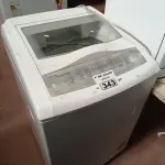 LOTE 343 - 01 LAVADORA DE ROUPAS MARCA ELECTROLUX CAPACIDADE 7KG 127V. (NO ESTADO, LEILÃO NÃO TEM GARANTIA E NEM DEVOLUÇÃO, SUJEITO A POSSÍVEIS AVARIAS VISÍVEIS/OCULTAS E/OU AUSÊNCIA DE COMPONENTES).