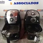 LOTE 334 - 02 AIR FRY MARCAS E MODELOS DIVERSOS. (NO ESTADO, LEILÃO NÃO TEM GARANTIA E NEM DEVOLUÇÃO, SUJEITO A POSSÍVEIS AVARIAS VISÍVEIS/OCULTAS E/OU AUSÊNCIA DE COMPONENTES).