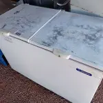 LOTE 499 - 01 FREEZER HORIZONTAL COM 02 TAMPAS MARCA METALFRIO 220V. (NO ESTADO, LEILÃO NÃO TEM GARANTIA E NEM DEVOLUÇÃO, SUJEITO A POSSÍVEIS AVARIAS VISÍVEIS/OCULTAS E/OU AUSÊNCIA DE COMPONENTES).
