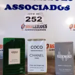 LOTE 252 - 03 – PERFUMES DIVERSOS (NO ESTADO, NÃO SABEMOS SE FUNCIONA. LEILÃO NÃO TEM GARANTIA E NEM DEVOLUÇÃO, SUJEITO A POSSÍVEIS AVARIAS VISÍVEIS/OCULTAS E/OU AUSÊNCIA DE COMPONENTES)