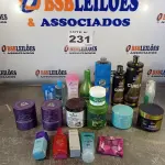 LOTE 231 - 20 - COSMÉTICOS DIVERSOS (NO ESTADO, NÃO SABEMOS SE FUNCIONA. LEILÃO NÃO TEM GARANTIA E NEM DEVOLUÇÃO, SUJEITO A POSSÍVEIS AVARIAS VISÍVEIS/OCULTAS E/OU AUSÊNCIA DE COMPONENTES)