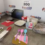 LOTE 200 - 20 - ITENS DOMÉSTICOS DIVERSOS (NO ESTADO, NÃO SABEMOS SE FUNCIONA. LEILÃO NÃO TEM GARANTIA E NEM DEVOLUÇÃO, SUJEITO A POSSÍVEIS AVARIAS VISÍVEIS/OCULTAS E/OU AUSÊNCIA DE COMPONENTES)