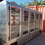 LOTE 519 - 01 CÂMARA FRIA EXPOSITORA. (NO ESTADO, LEILÃO NÃO TEM GARANTIA E NEM DEVOLUÇÃO, SUJEITO A POSSÍVEIS AVARIAS VISÍVEIS/OCULTAS E/OU AUSÊNCIA DE COMPONENTES).