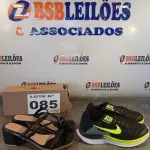 LOTE 085 - 02 – PARES DE CALÇADOS FEMININO Nº 36 (NO ESTADO, NÃO SABEMOS SE FUNCIONA. LEILÃO NÃO TEM GARANTIA E NEM DEVOLUÇÃO, SUJEITO A POSSÍVEIS AVARIAS VISÍVEIS/OCULTAS E/OU AUSÊNCIA DE COMPONENTES)