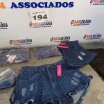 LOTE 194 - 06 – PEÇAS DE ROUPAS FEMININAS (NO ESTADO, NÃO SABEMOS SE FUNCIONA. LEILÃO NÃO TEM GARANTIA E NEM DEVOLUÇÃO, SUJEITO A POSSÍVEIS AVARIAS VISÍVEIS/OCULTAS E/OU AUSÊNCIA DE COMPONENTES)
