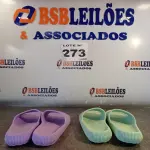 LOTE 273 - 02 – PARES DE CALÇADOS FEMININO Nº 37 (NO ESTADO, NÃO SABEMOS SE FUNCIONA. LEILÃO NÃO TEM GARANTIA E NEM DEVOLUÇÃO, SUJEITO A POSSÍVEIS AVARIAS VISÍVEIS/OCULTAS E/OU AUSÊNCIA DE COMPONENTES)