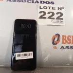 LOTE 222 - 01 - SAMSUNG GALAXY S8 64GB (NO ESTADO, NÃO SABEMOS SE FUNCIONA. LEILÃO NÃO TEM GARANTIA E NEM DEVOLUÇÃO, SUJEITO A POSSÍVEIS AVARIAS VISÍVEIS/OCULTAS E/OU AUSÊNCIA DE COMPONENTES)
