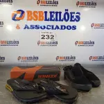 LOTE 232 - 02 – PARES DE CALÇADOS MASCULINO Nº 41 (NO ESTADO, NÃO SABEMOS SE FUNCIONA. LEILÃO NÃO TEM GARANTIA E NEM DEVOLUÇÃO, SUJEITO A POSSÍVEIS AVARIAS VISÍVEIS/OCULTAS E/OU AUSÊNCIA DE COMPONENTES)
