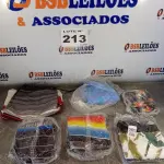 LOTE 213 - 06 – BERMUDAS DIVERSAS (NO ESTADO, NÃO SABEMOS SE FUNCIONA. LEILÃO NÃO TEM GARANTIA E NEM DEVOLUÇÃO, SUJEITO A POSSÍVEIS AVARIAS VISÍVEIS/OCULTAS E/OU AUSÊNCIA DE COMPONENTES)