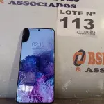 LOTE 113 - 01 - SAMSUNG GALAXY S20 PLUS 128GB (NO ESTADO, NÃO SABEMOS SE FUNCIONA. LEILÃO NÃO TEM GARANTIA E NEM DEVOLUÇÃO, SUJEITO A POSSÍVEIS AVARIAS VISÍVEIS/OCULTAS E/OU AUSÊNCIA DE COMPONENTES)