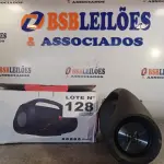 LOTE 128 - 01 – CAIXA DE SOM (NO ESTADO, NÃO SABEMOS SE FUNCIONA. LEILÃO NÃO TEM GARANTIA E NEM DEVOLUÇÃO, SUJEITO A POSSÍVEIS AVARIAS VISÍVEIS/OCULTAS E/OU AUSÊNCIA DE COMPONENTES)