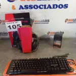 LOTE 105 - 03 - ITENS DE TECNOLOGIA (NO ESTADO, NÃO SABEMOS SE FUNCIONA. LEILÃO NÃO TEM GARANTIA E NEM DEVOLUÇÃO, SUJEITO A POSSÍVEIS AVARIAS VISÍVEIS/OCULTAS E/OU AUSÊNCIA DE COMPONENTES)