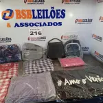 LOTE 216 - 10 – BOLSAS DIVERSAS (NO ESTADO, NÃO SABEMOS SE FUNCIONA. LEILÃO NÃO TEM GARANTIA E NEM DEVOLUÇÃO, SUJEITO A POSSÍVEIS AVARIAS VISÍVEIS/OCULTAS E/OU AUSÊNCIA DE COMPONENTES)
