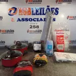 LOTE 258 - 10 - ITENS DOMÉSTICOS DIVERSOS (NO ESTADO, NÃO SABEMOS SE FUNCIONA. LEILÃO NÃO TEM GARANTIA E NEM DEVOLUÇÃO, SUJEITO A POSSÍVEIS AVARIAS VISÍVEIS/OCULTAS E/OU AUSÊNCIA DE COMPONENTES)